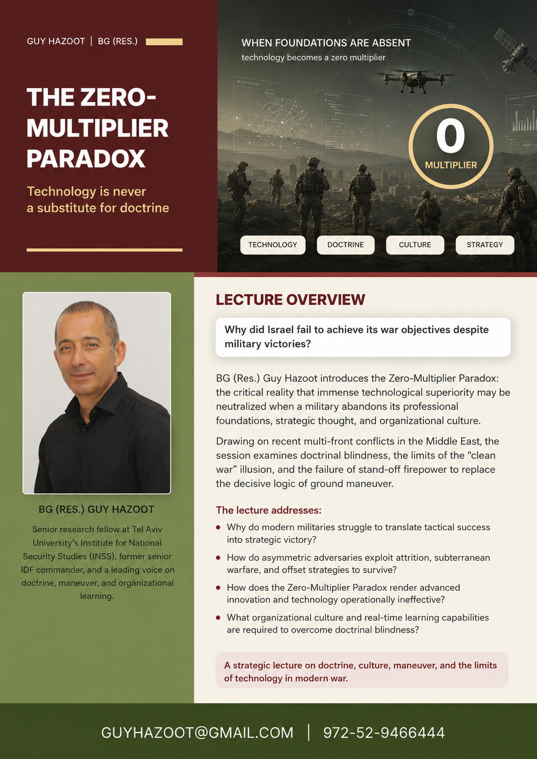 The Zero-Multiplier Paradox